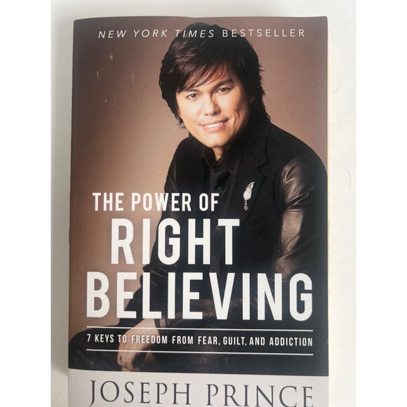 Joseph Prince The Power Of Right Believing Paperback Christian Living Self-Help - Picture 1 of 3